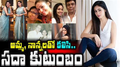 sadha family|sadha actress.